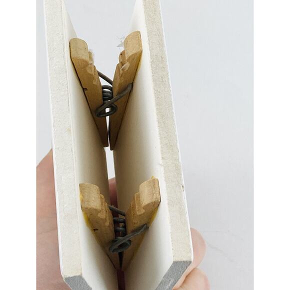 Ceramic Kachina Recipe Card Note Greeting Holder Clip Desk Southwest Native Amer - Picture 10 of 11